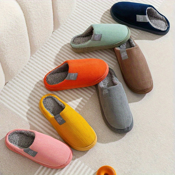 Trendy Cozy Plush Non Slip Slippers