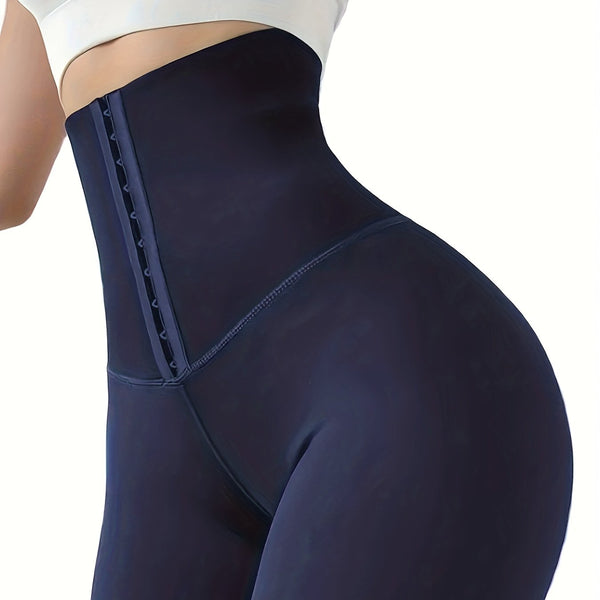 Trendy High Waist Double Protection Shapewear Pants