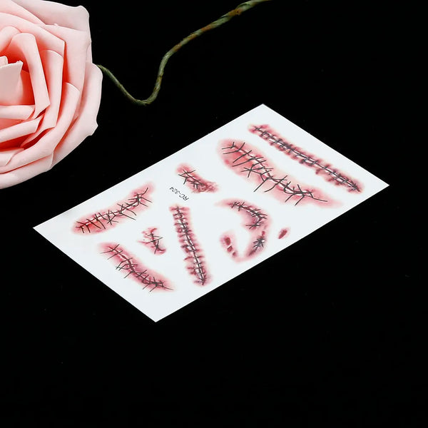 Trendy 1PC Waterproof Halloween Tattoo Stickers - TrendsetterbyTracy Boutique