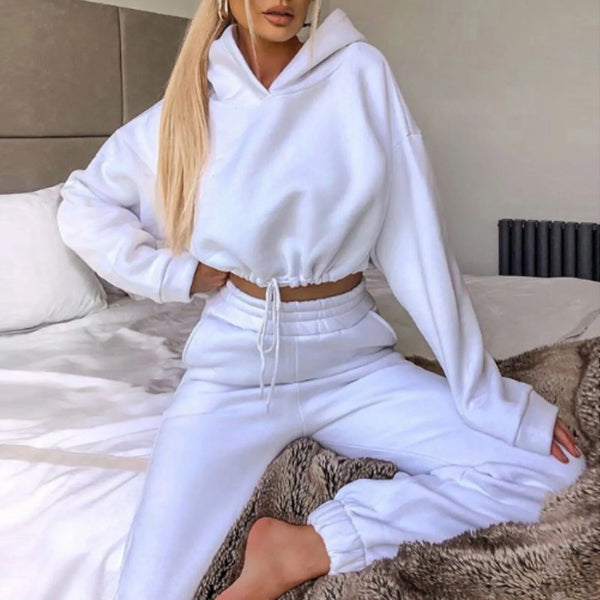 Trendy Two Piece Oversized Sports Tracksuit - TrendsetterbyTracy Boutique