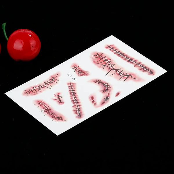 Trendy 1PC Waterproof Halloween Tattoo Stickers - TrendsetterbyTracy Boutique