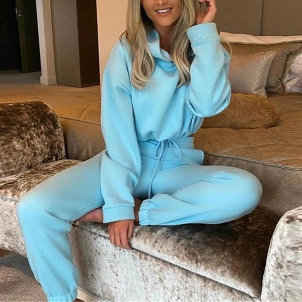 Trendy Two Piece Oversized Sports Tracksuit - TrendsetterbyTracy Boutique