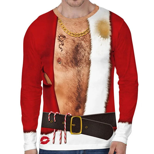 Trendy Ugly Christmas Santa Inspired  Shirts - TrendsetterbyTracy Boutique