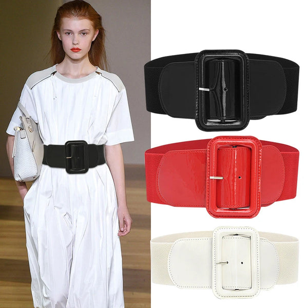 Trendy Liquid Leather Waistband Belts - TrendsetterbyTracy Boutique