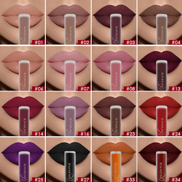 Trendy Waterproof Matte Velvet  Lipgloss - TrendsetterbyTracy Boutique