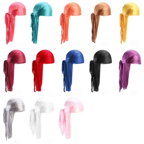 Trendy Suede Durag For Protective Hair Styles