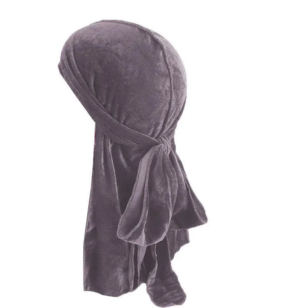 Trendy Suede Durag For Protective Hair Styles
