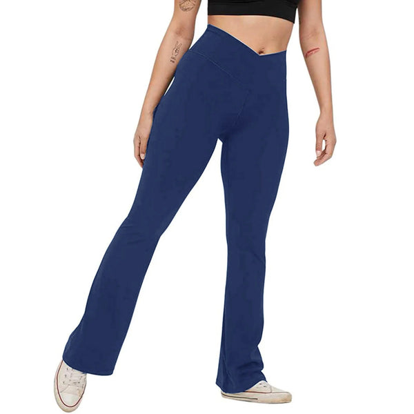 Trendy Yoga High Waist Flare Pants