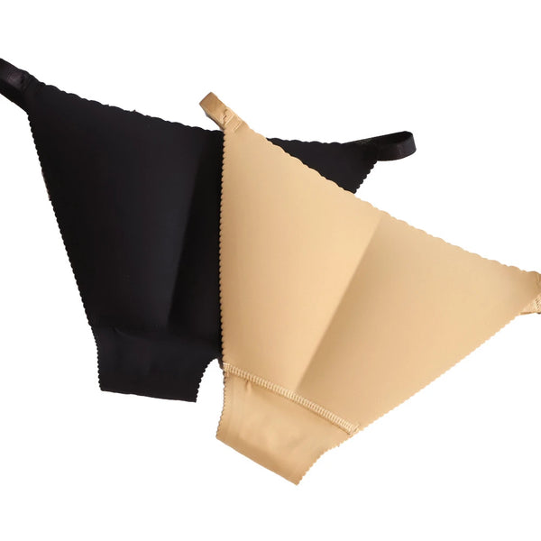 Trendy Seamless Buttocks Lifting Panties With Hip Pads