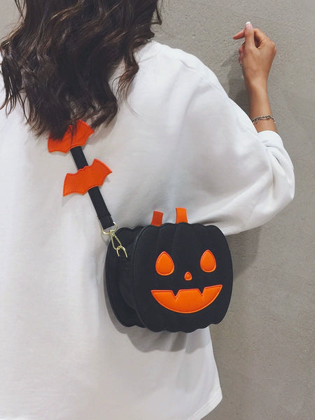 Trendy Halloween Pumpkin  Crossbody Purse - TrendsetterbyTracy Boutique