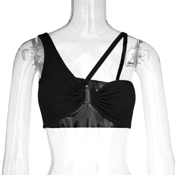 Trendy Shoulder Crop Tube Top - TrendsetterbyTracy Boutique