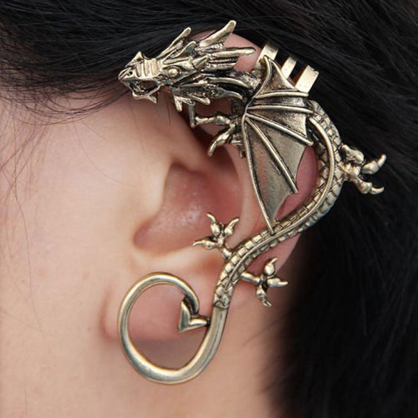 Trendy Retro Dragon-Shaped Earrings - TrendsetterbyTracy Boutique