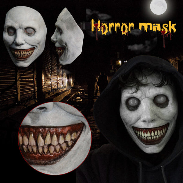 Trendy Horror Zombie Smiling Face Halloween Mask - TrendsetterbyTracy Boutique