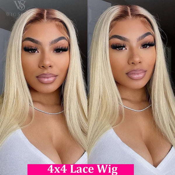 Trendy Brazilian Virgin Lace Frontal Human Hair Wig With Closure - TrendsetterbyTracy Boutique
