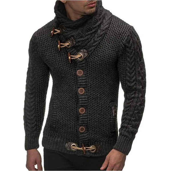 Trendy Mens Knitted Thick Wool Sweater - TrendsetterbyTracy Boutique