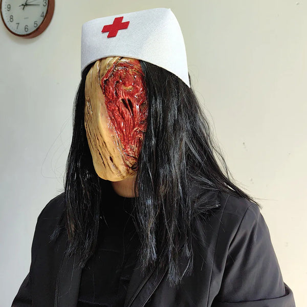 Trendy Zombie Nurse Monster Halloween Face Mask