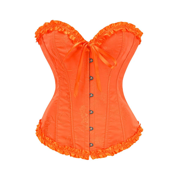 Trendy Ruffled Bustier Corset