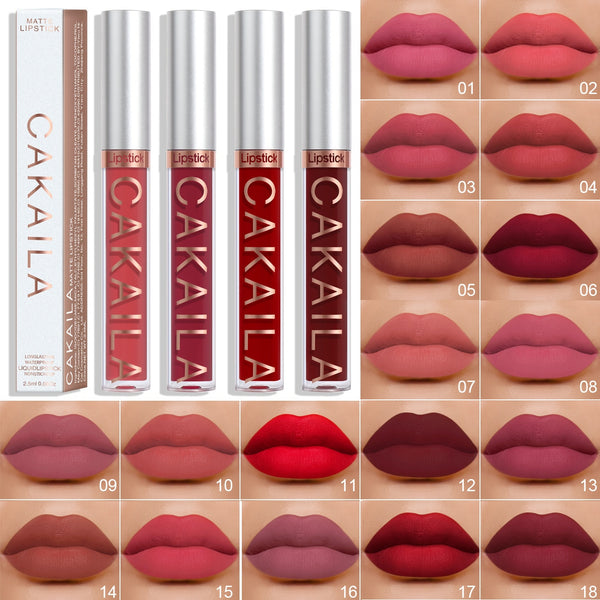 Trendy Matte Velvet Long Lasting Waterproof Lipsticks - TrendsetterbyTracy Boutique