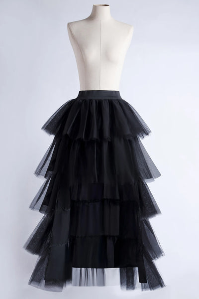 Trendy High Waist Layered Tutu Skirt