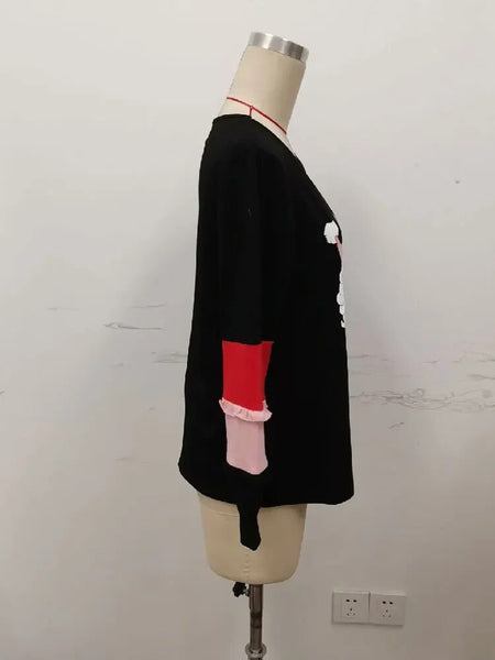 Trendy Ugly Santa Christmas Pullover Sweatshirt - TrendsetterbyTracy Boutique