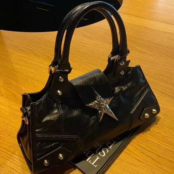 Trendy Gothic Black Korean Fairy Purse - TrendsetterbyTracy Boutique