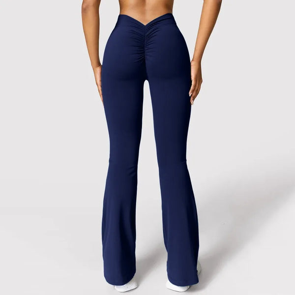 Trendy Jeggings V Back Yoga Pants