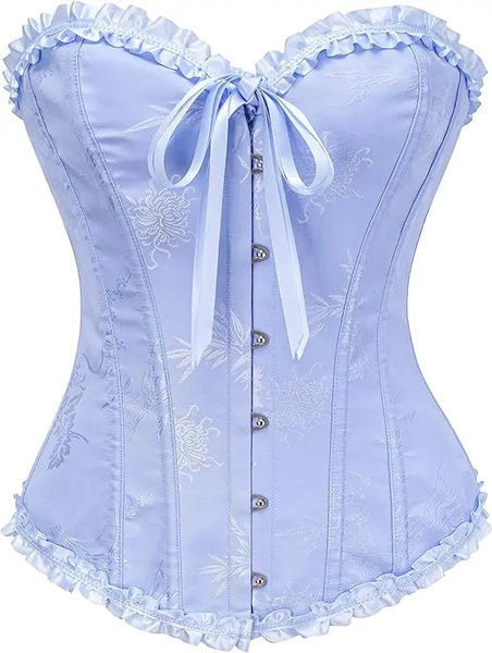 Trendy Ruffled Bustier Corset