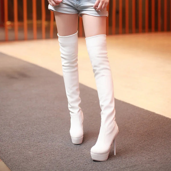 Trendy High Over The Knee Long Boots