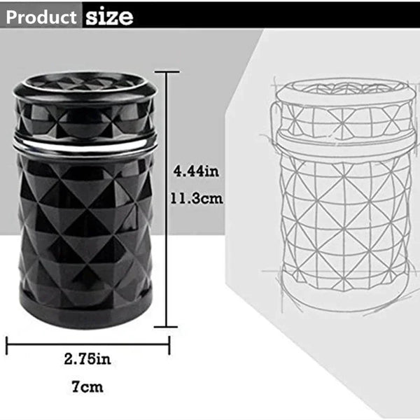 Trendy Stoner LED Car Portable Auto Ashtray
