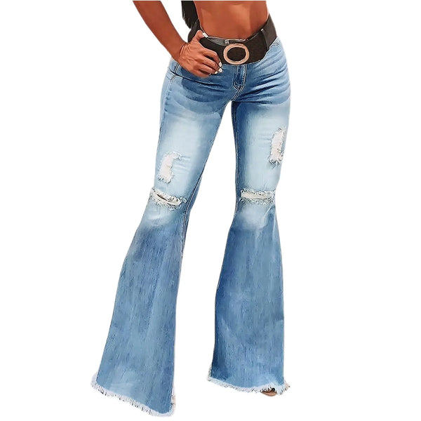 Womens Jeans Retro Solid Color High Waist Stretch Denim Pants Sexy Design Jeans Fashion Streetwear Daily Female Elastic Trousers
