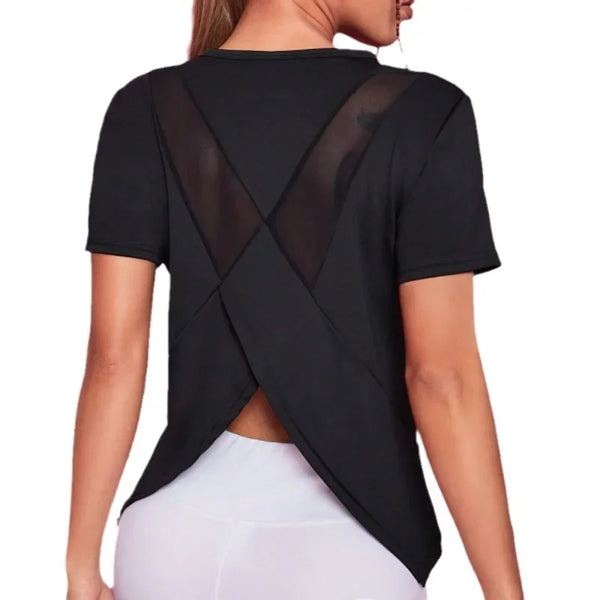 Trendy Seamless Yoga Fitness Crop Top