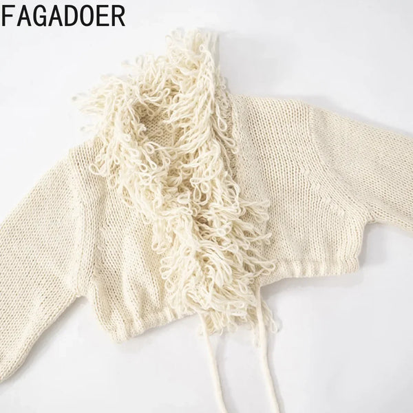 Trendy Yarn All around Crop Top And Bottom