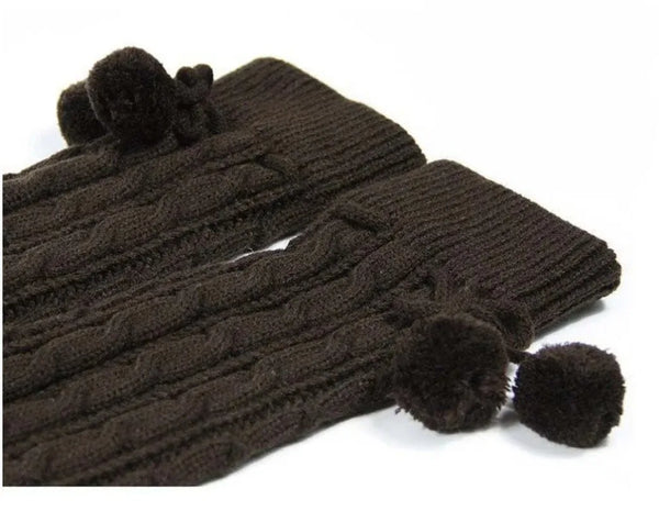 Trendy Thigh High Knitted Leg Warmers