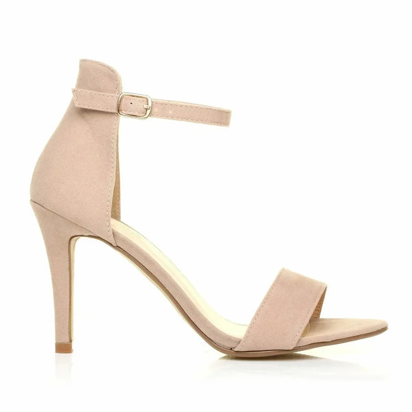 Trendy Open Toe Single Thin Heel Pumps