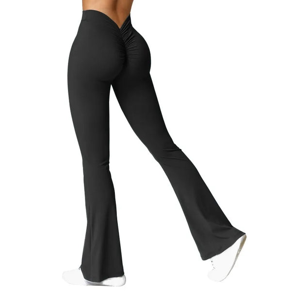 Trendy Jeggings V Back Yoga Pants