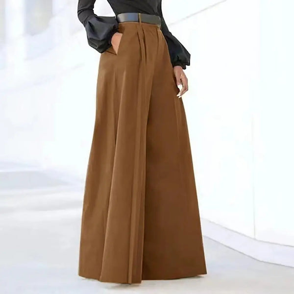 Trendy High Waist Wide Leg Loose Pants
