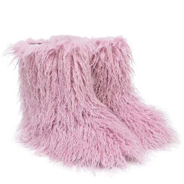 Trendy Teddy Bear Faux Wool Boots