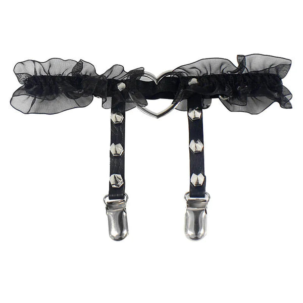 Trendy Leather Thigh Garters Harness Leg Strap