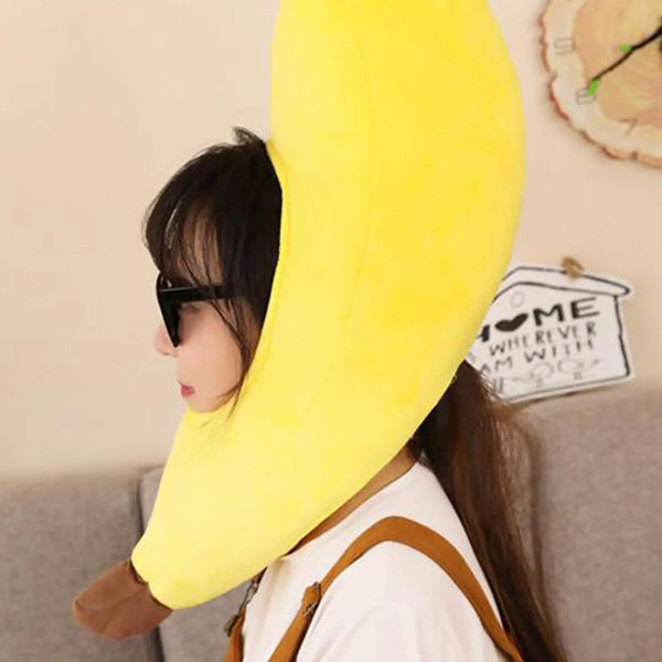 Trendy Banana Face Halloween Mask Costume