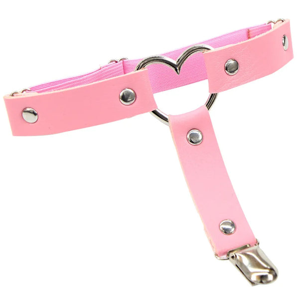 Trendy Leather Thigh Garters Harness Leg Strap