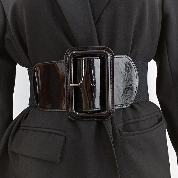 Trendy Liquid Leather Waistband Belts - TrendsetterbyTracy Boutique