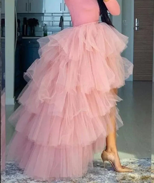 Trendy High Waist Layered Tutu Skirt