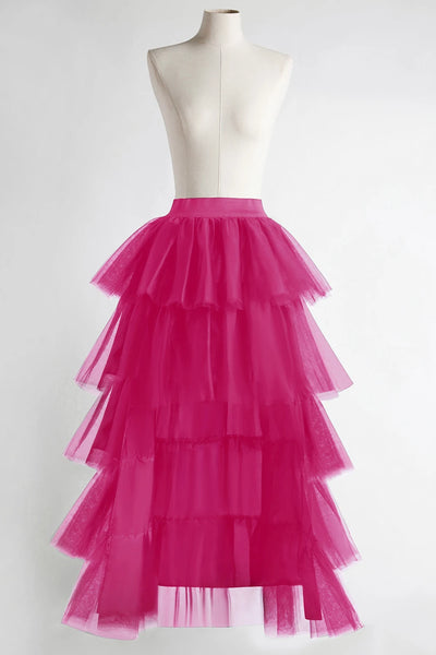 Trendy High Waist Layered Tutu Skirt