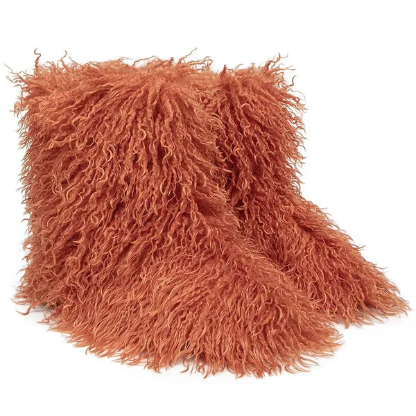 Trendy Teddy Bear Faux Wool Boots