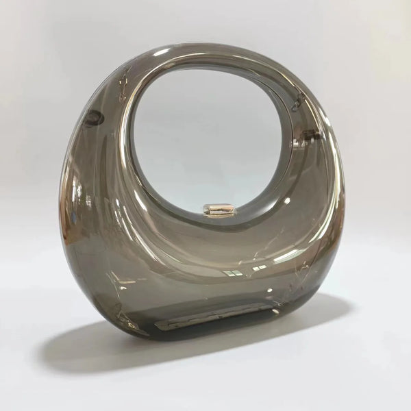 Trendy Acrylic Clutch Clear Handdbags - TrendsetterbyTracy Boutique