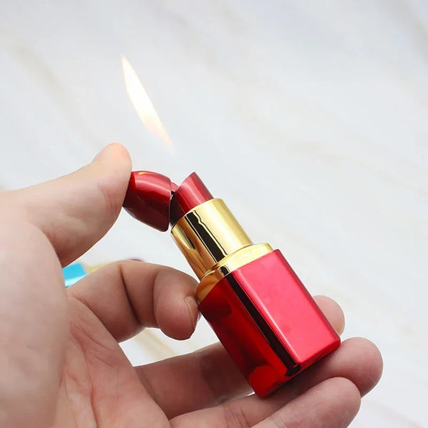 Trendy Stoner Mini Lipstick Butane Inflatable Lighter