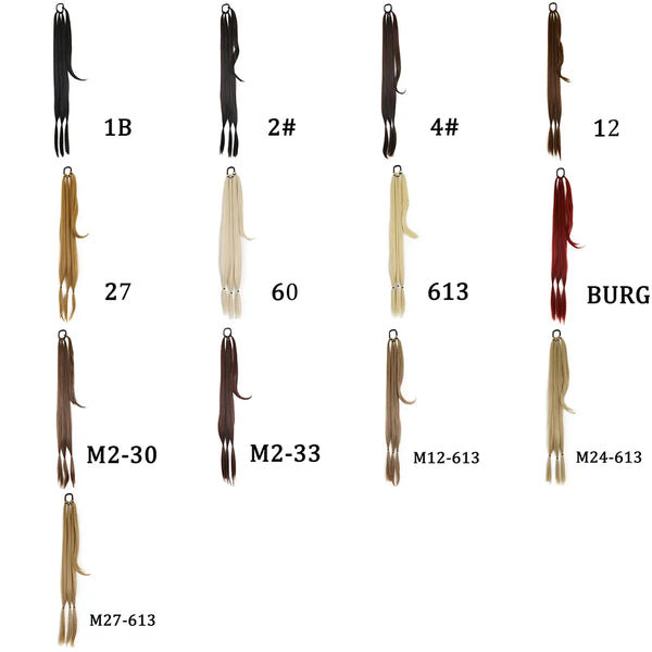 Trendy DIY Extensions Box Braid Ponytail Hair Rope - TrendsetterbyTracy Boutique