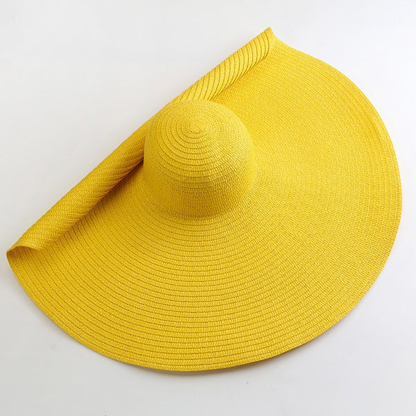 Trendy Oversized  Wide Brim Sun Hat - TrendsetterbyTracy Boutique
