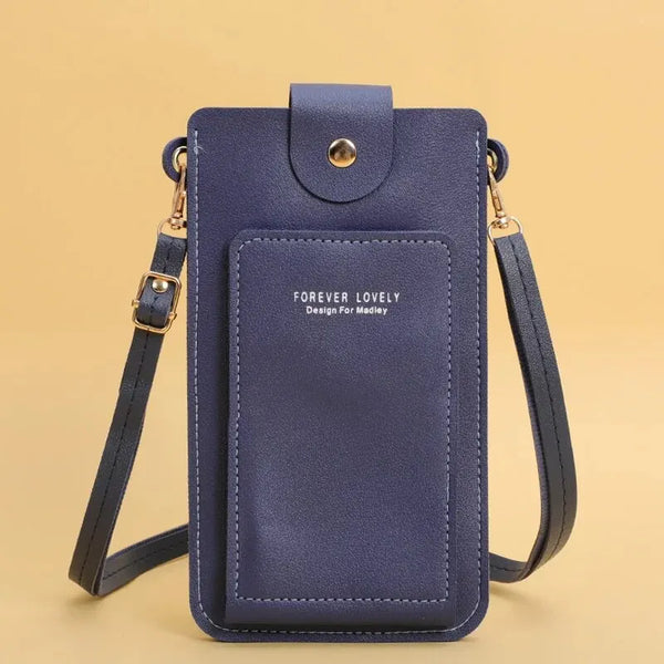 Trendy Crossbody Messenger Soft Leather Purse