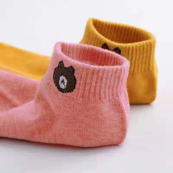 Trendy Comfy Bear Pattern Socks - TrendsetterbyTracy Boutique
